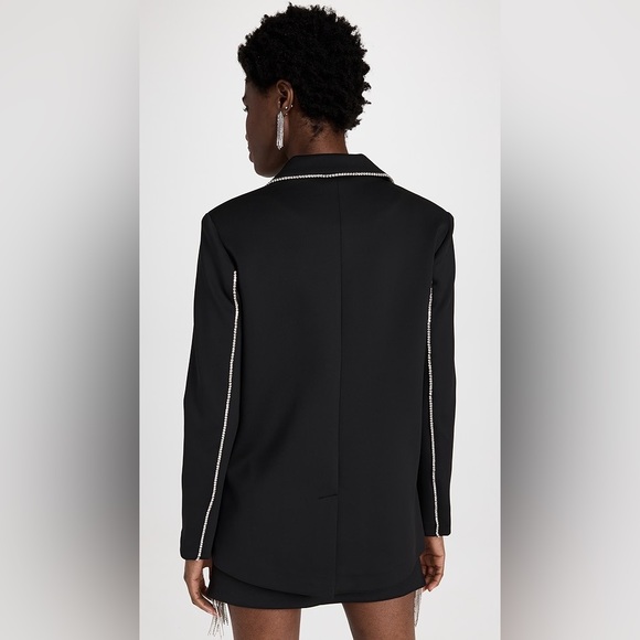 Good American Scuba Crystal Blazer Size 1 - Picture 2 of 5